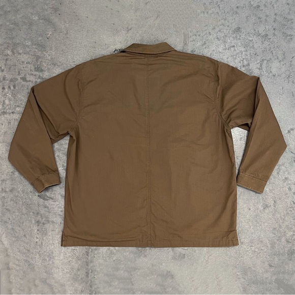Carhartt Men's 2XL Rugged Flex Canvas Fleece Lined Snap Front Jacket - Picture 4 of 10